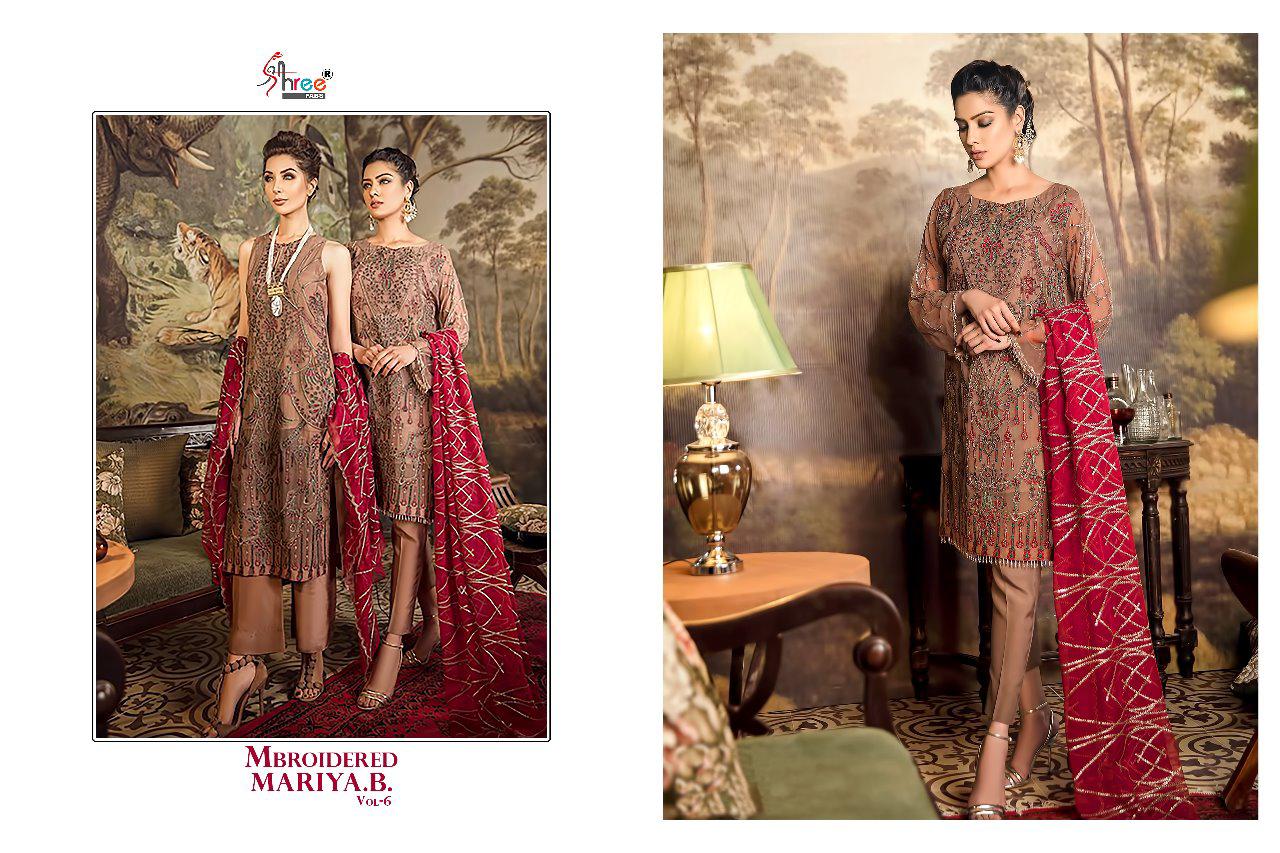 Shree Fabs Embroidered Mariya B Vol 6 Exclusive Salwar Suit Shree Fabs Embroidered Mariya B Vol 6 Exclusive Salwar Suit